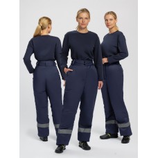 Брюки зимние женские Кнейд СОП (тк.Смесовая,210), т.синий