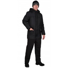 Куртка СИРИУС-ЛЕГАТ демисезонная, чёрная