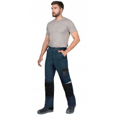 Брюки СИРИУС-КАСПИЙ морена с черным, тёмно-серым и СОП