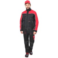 Куртка СИРИУС-АГАТ черный с красным