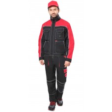Куртка СИРИУС-АГАТ черный с красным